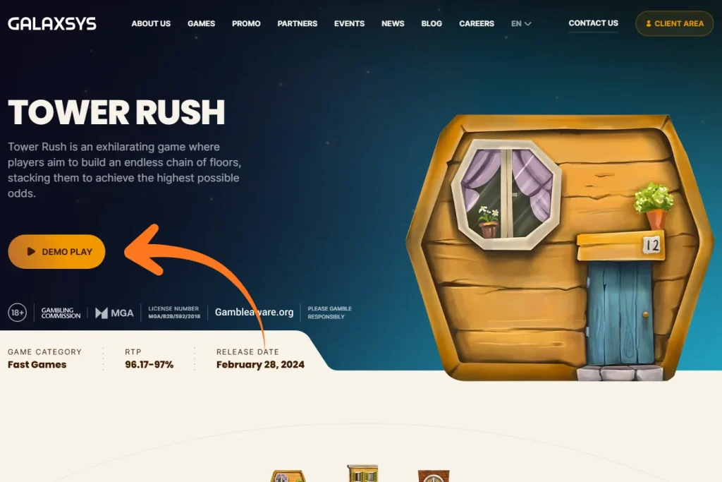 Tower Rush – spustiť demo verziu hry