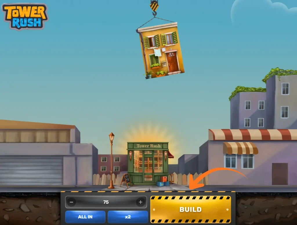 Tower Rush – začiatok kola